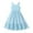 Sky Blue, variant on AUNVITO Girls Tween & Teen Summer Solid Color Sleeveless A-Line Dress - Casual & Comfy