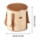 thumbnail image 3 of Cubo Plegable para Baño de Pies - Bañera de 81 Cm de Altura para Remojo de Pantorrillas, Lavabo Portátil con Retención de Calor, Base Antideslizante para Casa y Viajes, Material de Aluminio y Pvc, 32, 3 of 7
