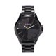 thumbnail image 1 of CURREN 8322 Reloj de pulsera de cuarzo de aleación resistente al agua para hombre (caja negra, esfera negra), 1 of 3