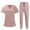 Pink, variant on Resivox Womens Scrub Sets Plus Size Jogger Scrubs Stretchy V-Neck Yoga Scrub Pants and Tops Medical Scrubs Nurse Uniforms with Pockets Wine XL