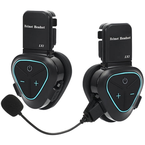 New LX1 Helmet Bluetooth Headset Portable Smart Noise Cancelling Waterproof Takeaway Headset