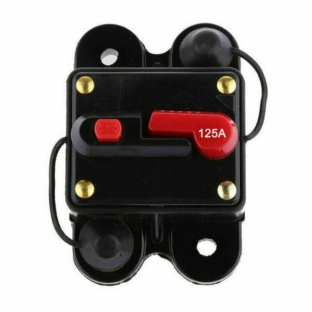 30-300A AMP Étanche Voiture Disjoncteur Fusible Réinitialisation 12V-48V DC Voiture Bateau