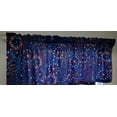 thumbnail image 2 of Americana Curtain Panels by Penny's Needful Things (Set of 2) 45 Inch Long UNLINED (Fireworks), 2 of 3