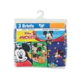 thumbnail image 3 of Mickey Mouse Toddler Boys' Brief Underwear, 3 Pack, 3 of 3