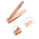 thumbnail image 3 of Cortauñas simple de 1 pieza para mujeres y hombres tono dorado rosa, 3 of 6