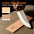 thumbnail image 6 of Rolling Knife Sharpener, Diamond & Ceramic Disc, 15° & 20° Magnetic Angle, Fast & Safe for Any Hardness, Sharpening Kit for Kitchen & Pocket Knives, Razor-Sharp Edge, Leather Strop, Classic Kit, 6 of 7