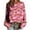 Pink â‘£, variant on qucoqpe Valentine's Day Sweatshirts for Women Fashion Casual Heart Printed Round Neck Long Sleeve Loose Pullover Tops
