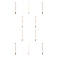 thumbnail image 2 of Guardurnaity Cepillo para cejas, herramienta de maquillaje de oro rosa, base para forma a la cara, cepillos para cejas multicolores, delineador de Oro rosado 10Conjunto, 2 of 6