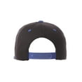 thumbnail image 4 of Daxton Classic Snapback Flat Bill Visor Vintage Custom Number Letter Hat Cap, Black Royal Hat, Letter Z, 4 of 4