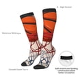 thumbnail image 5 of Bingfone Compression Socks for Women and Men Long Socks for Running Athletic Cycling Nurse-Basketball Shot, 5 of 8