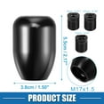 thumbnail image 4 of Unique Bargains 6 Speed Universal Car Gear Shift Knob Stick Shifter Handle Car Interior Shift Knob Black, 4 of 6