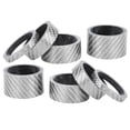 thumbnail image 4 of Carbon Fiber Bicycle Headset Stem Spacer Set  Lightweight Durable for Road Bicycles, 4 of 7