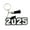 Black, variant on Clearance Under $10 Hangs, 2025 Graduation Keychain Acrylic Cap Keyring For Students Jewelry Charm