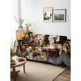 thumbnail image 3 of Easter Couch Cover, Spring Watercolor Eggs Flowers Leaf Plant Sofa Cover Blanket for 1 Seat Cushion, Sectional Sofa Slipcover Furniture Protector for Living Room Bedroom 71''x91'', 3 of 9