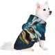 thumbnail image 2 of Fotbe Starry Sky Colorful Crocodile Sudadera con Estampado para Perros Pequeños – Suéter con Capucha para Mascotas, Tela Suave de Forro Polar con Bolsillo-Large, 2 of 7