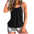 thumbnail image 2 of DPTALR Ensemble Maillot de Bain Femme Imprimé Rétro à Angle Plat, 2 of 3