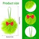 thumbnail image 3 of Herunwer Lime Green Furry Elf Christmas Tree Ornaments - Hanging Ball Ornaments for Christmas Party & Home Decorations, 3 of 9