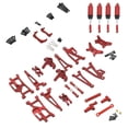 thumbnail image 2 of Runquan 1/14 RC Cars Metal Spare Parts for 14209 14210 Rear Cup Sturdy DIY Accessory red, 2 of 8