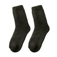 thumbnail image 2 of Dyfzdhu Womens To Keep Warm Sock Pure Color Upset Lightweight Cotton Socks, 2 of 3