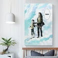 thumbnail image 5 of Eren Yeager Freedom Poster Canvas Wall Art Poster Decorative Bedroom Modern Home Print Picture Artworks Posters 16x24inch(40x60cm), 5 of 6