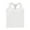 White, variant on Ribbed Tank Top with Built in Bra for Women Basic Padded Camisole Scoop Neck Racerback Tank Top Plain Wide Strap Undershirts Summer Cami Top Sleeveless Home Vests for Yoga Sports