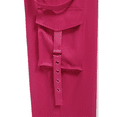 thumbnail image 5 of Micotaku Cargo Pants for Women Y2K Workout Sweatpants Women Casual Loose Fit Trousers, Pink, M, 5 of 6