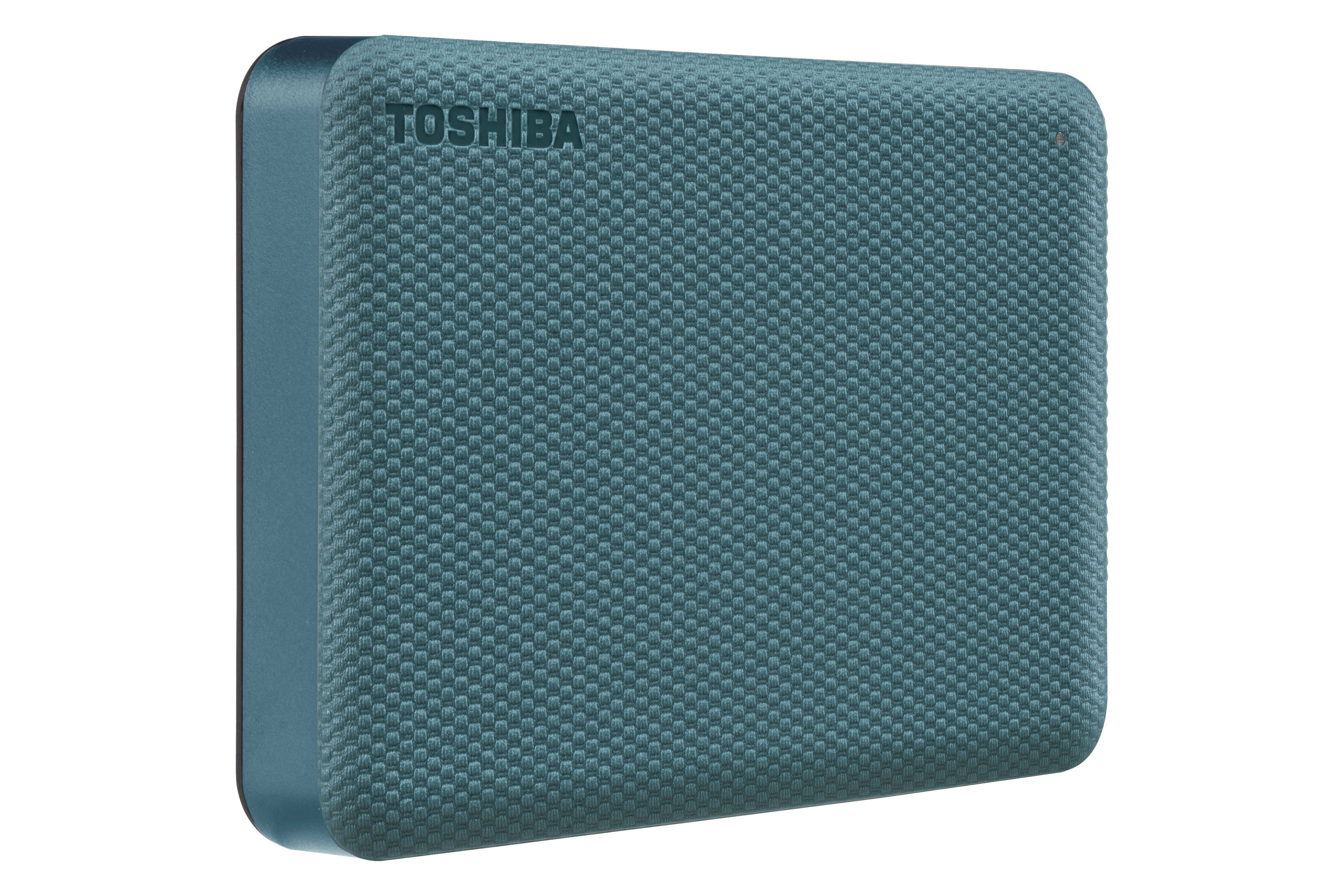 Green CANVIO - Portable Advance Hard Drive 3.0, Toshiba 4TB - Plus External USB