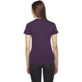 thumbnail image 3 of American Apparel Womens Fine Jersey Short-Sleeve T-Shirt (2102) -EGGPLANT -L, 3 of 3