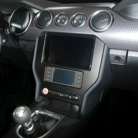 Metra - Dash Kit for Select 2015 Ford Mustang Vehicles - Charcoal