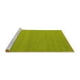 thumbnail image 2 of Ahgly Company Machine Washable Indoor Rectangle Abstract Yellow Contemporary Area Rugs, 6' x 9', 2 of 4