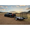 thumbnail image 3 of DK2 6 ft. x 10 ft. Single Axle Open Rail Utility Trailer (Trailer Jack Included), 3 of 8