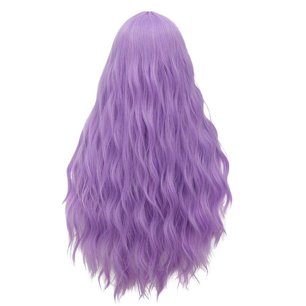 BERON Light Purple Wigs Long Wavy Wig for Women 28' Middle Part Wig Synthetic Heat Resistant Hair Wigs