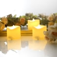 thumbnail image 4 of Candle Choice 6 Piece Flameless LED Votive Candles with Remote & Timer - Realistic Flickering Battery-operated Powered Electronic Tealight Candles 1.5”x1.5” Long Lasting Batteries Included 6-Pack, 4 of 6