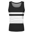 thumbnail image 5 of Mens Tank Tops Workout Tall Breathable Quick Dry Moisture-Wicking Workout & Training Activewear Sleeveless Big and Tall Slim Fit Casual Summer Beach T Shirts, 5 of 6