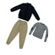 thumbnail image 5 of Ropa de masculinos,Figura de muñeca 1/6 ropa pantalones 6 pulgadas,Ropa de mujer  Juegos de imaginación,1:6 hombre muñecas hombre corsé abrigo largo Baoblaze Ropa de soldados masculinos, 5 of 8