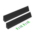 thumbnail image 2 of 2 soportes para exhibir tarjetas, estante organizador de pared, estante de almacenamiento de protección para Negro, 2 of 9