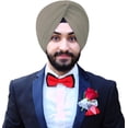 thumbnail image 1 of eloria Sikh Turban Cotton Voile Pride of Sikh Turban Punjabi Patka Pagri Dastar Fabric Dark Gray, 1 of 2