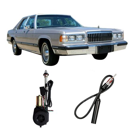 2000 Mercury Grand Marquis - Mercury Grand Marquis 1979-1991 Factory Replacement Radio Stereo Powered Antenna