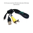 thumbnail image 3 of Bearachild Cable de datos USB Mini Pin para cámara UC-E6, cables de datos multifunción duales, Cables de de cámara SLR ligeros portátiles Accesorios de cámara y óptica, 3 of 6
