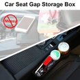 thumbnail image 4 of Caja de almacenamiento para espacio de asiento de coche, soporte de bolsillo de cuero PU, accesorios multifuncionales para coche (asiento del conductor principal) Sincero Electrónica, 4 of 5