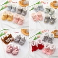 thumbnail image 2 of Walker Botas De Nieve Para Bebés Y Niñas Zapatos De Invierno Suela Suave De Lana Primeros Pasos Felpa Prewalker Calzado Recién Nacido 0-18 Meses, 2 of 4