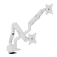 thumbnail image 1 of Soporte de escritorio con brazo para doble monitor Pixio PS1D Wave, blanco, 1 of 7