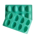 thumbnail image 3 of Clearance Under $1.44! 1PC 8-Cavity Silicone Egg Mold, Non-Stick Easter Baking Mold for Chocolates & Candies, Silica Gel, for Holiday Crafts, (25x14.7cm, Pink), 3 of 5