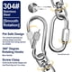 thumbnail image 3 of Tie Out Cable WATFOON, correa de alambre de acero resistente de 30 m, 3 of 7