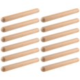 thumbnail image 3 of 6 Paires de Clavettes en Bois Instrument de Percussion Musical Bâtons de Rythme Jouet Musical pour Enfants, 12 * Bâton de Rythme, Couleur Bois, 3 of 8