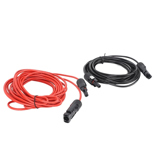 Cable de Extensión Fotovoltaico ANGGREK 12AWG 25 mm² con Conectores Hembra y Macho