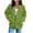 Light Green, variant on vigerkar Womens Zip Up Hoodies Oversized Sweatshirts Solid Color Long Sleeve Lightweight Jackets With Pockets (Dark Green, S)