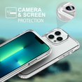 thumbnail image 3 of Phone Case Compatible with iPhone 13 Pro Max, Clear Case Non-Yellowing Protective Bumper Hard Back Cover for 6.7 Inch, 3 of 11