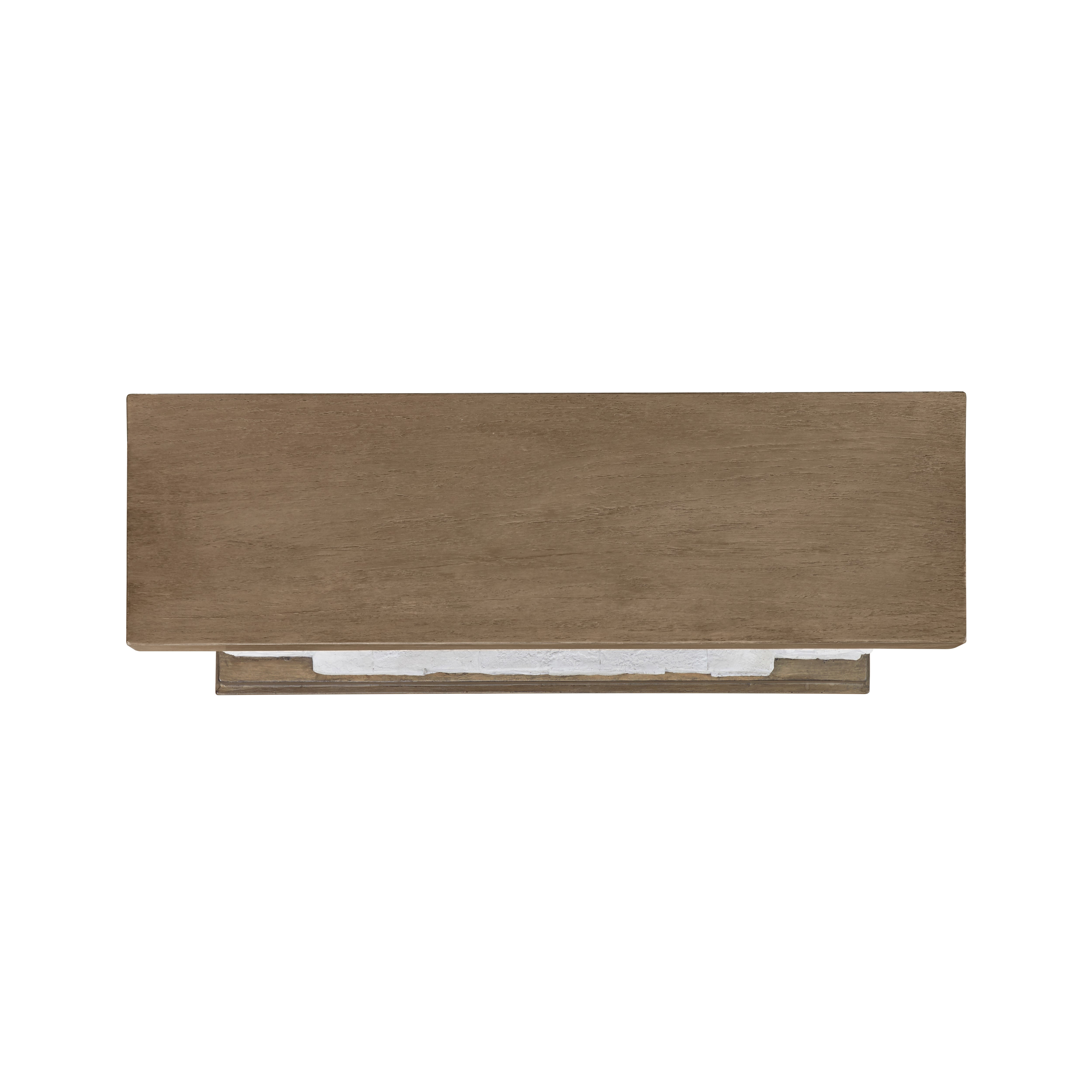 duraflame® Wall Mantel Electric Fireplace, Rustic White