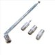thumbnail image 2 of 3X Antena de Varilla Adaptador de 3,5 mm Antena de Radio FM Reemplazo de Tornillo TelescóPico Tipo F Conector de Enchufe Macho Receptor EstéReo AV, 2 of 7
